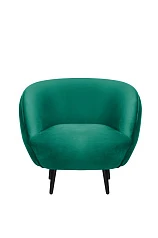 купить Мягкое кресло Small Benee Green V2 на черных ножках в Санкт-Петербурге