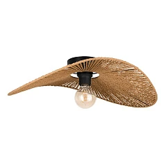 купить 31961 Потолочная люстра SIRUELA, 1х40W (E27), L560, B400, H160, сталь черный / бумага, натуральный в интернет-магазине в Санкт-Петербурге