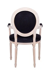 купить стильный Мягкий стул с подлокотниками Delo Arm Black Velvet в интернет-магазине в Санкт-Петербурге