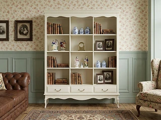 красивый Стеллаж "Леонтина (Leontina)" тройной арт GS27/3 на заказ в Санкт-Петербурге