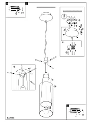 купить 89832 Подвесной потолочный светильник (люстра) PINTO в Санкт-Петербурге
