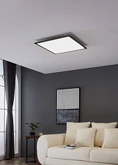 заказать 900819 Потолочный светильник  SALOBRENA 1, 33W (LED), 4000K, 4700lm, L595, B595, H50, алюминий, сталь, черный / пластик, белый в Санкт-Петербурге