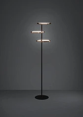 купить стильные 390509 Светодиодный торшер с регулировкой цветовой температуры ESTRELLA, 1X20W(LED), ?530, 2200-6500K, 3500lm, сталь, бронзовый, черный, белый в Санкт-Петербурге