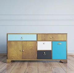 купить стильные Комод большой под TV «Aquarelle»  арт RE-41 в интернет-магазине в Санкт-Петербурге