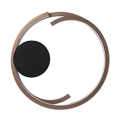 901825 Светодиодный настенно-потолочный светильник с регулировкой цветовой температуры MEZZOMONTE, 1X20W 1X20W(LED LED), 2700-6500K, 2220 2220lm, алюм в Санкт-Петербурге