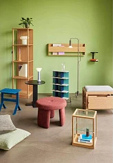 заказать стильные БАНКЕТКА BIFI HUBSCH, СВЕТЛО - СЕРЫЙ / НАТУРАЛЬНЫЙ в Санкт-Петербурге