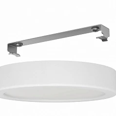 900638 Накладной светильник FUEVA 5, 11W (LED), 3000K, IP44, ?160, сталь, белый / пластик, белый в интерьере в Санкт-Петербурге