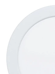 фото 99207 Светодиодный встраиваемый светильник FUEVA 5, 11W (LED), ?166, ET26, IP44, 1350lm, 4000K, сталь в Санкт-Петербурге