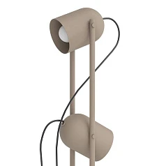 44166 Торшер TILSTON, 2X8W(E14), сталь, песочный в Санкт-Петербурге