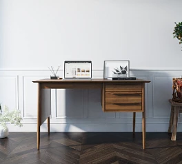 купить Рабочий письменный стол "Бруни (Bruni)" малый арт BR47-2 в Санкт-Петербурге