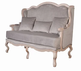 заказать Двухместный дизайнерский диван Brody Double grey в интернет-магазине в Санкт-Петербурге