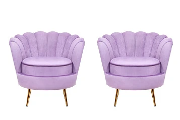 заказать Комплект кресел ракушка Pearl Purple в интернет-магазине в Санкт-Петербурге