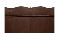 Низкое кресло ракушка Pearl Brown V2 на черных ножках в Санкт-Петербурге