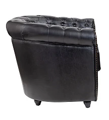 купить стильное Кожаное кресло Karo Black V2 в Санкт-Петербурге