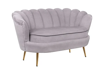 Диван ракушка Pearl Double Grey в Санкт-Петербурге