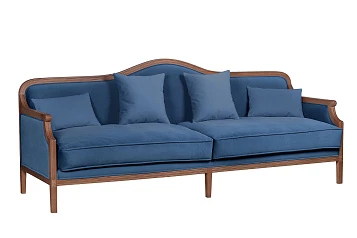 фото Диван с высокой спинкой для гостиниц Madesta Blue в Санкт-Петербурге