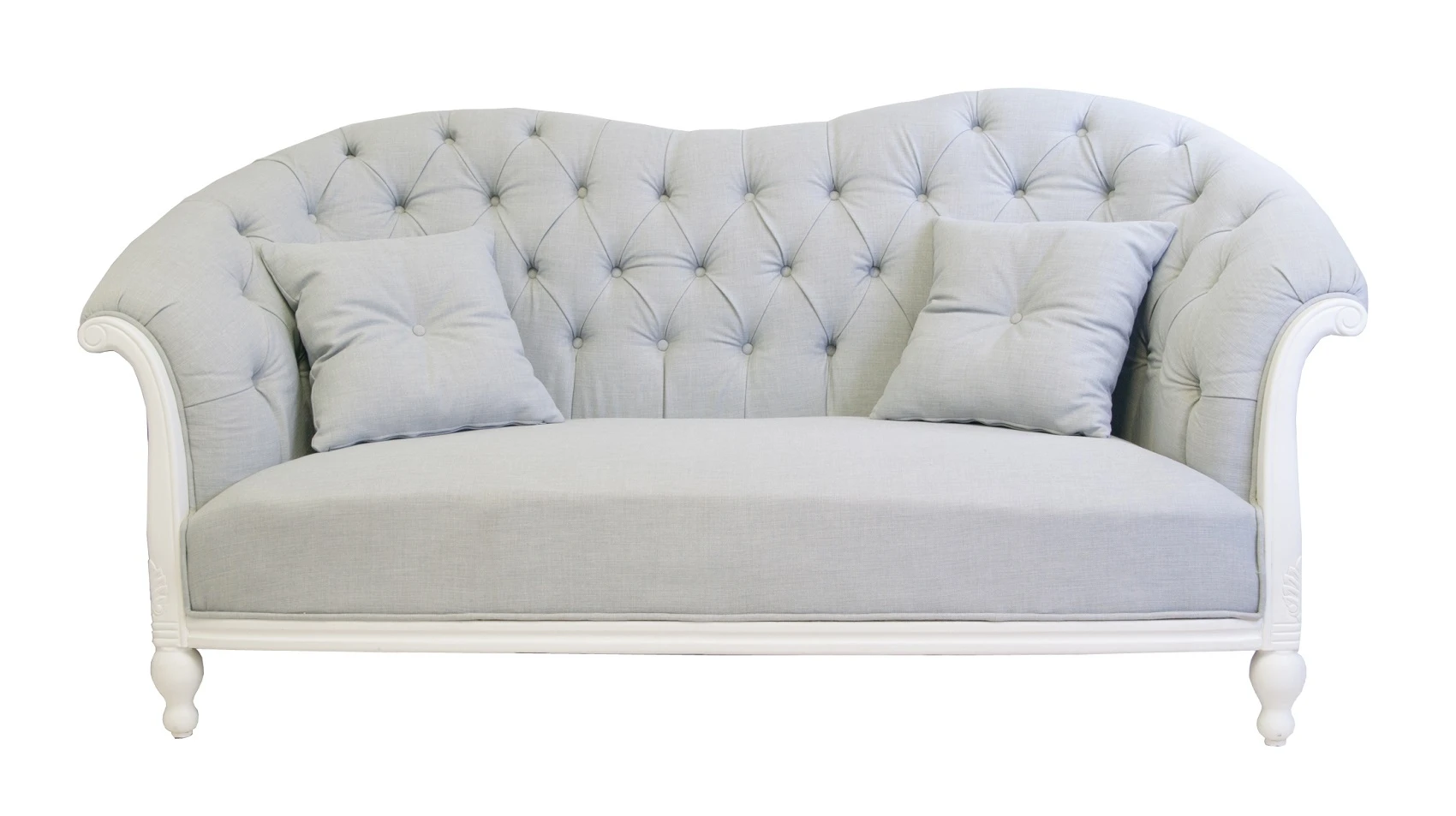 Французский диван Velina цвет серый в Санкт-Петербурге