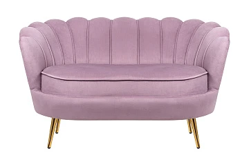 красивый Дизайнерский двухместный диван Pearl Double Pink в Санкт-Петербурге