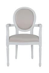 купить красивый Мягкий стул с подлокотниками Diella Beige в Санкт-Петербурге
