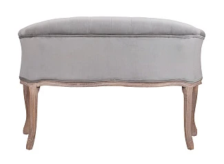стильный Двухместный дизайнерский диван Kandy Double Grey Velvet на заказ в Санкт-Петербурге