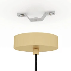 43815 Подвесной потолочный светильник (люстра) CARLTON, 1Х60W, E27, H1100, ?385, сталь, золотой в Санкт-Петербурге