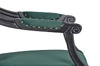 купить красивый Мягкий стул с подлокотниками Runako Green в Санкт-Петербурге