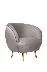 фото Мягкое кресло для гостиниц Small Benee Grey в Санкт-Петербурге