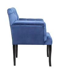 Кресло Zander Deep Blue в интерьере в Санкт-Петербурге