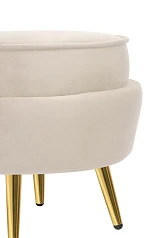 купить Пуф Pearl Adorn Beige в интернет-магазине в Санкт-Петербурге