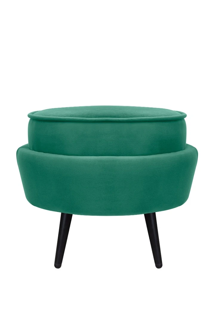купить Пуф Pearl Adorn Green V2 на черных ножках в Санкт-Петербурге