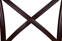 Стул Cross Back Chocolate в интерьере в Санкт-Петербурге