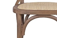 Стул Cross Back Brown в интерьере в Санкт-Петербурге