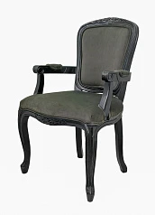 Мягкий стул с подлокотниками Gran Arm Grey в интернет-магазине в Санкт-Петербурге