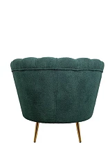 Низкое кресло Pearl Green Boucle на заказ в Санкт-Петербурге