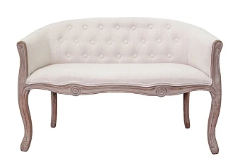 купить стильный Дизайнерский двухместный диван Kandy Double Beige в интернет-магазине в Санкт-Петербурге