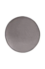 Пуф Pearl Adorn Grey на черных ножках в Санкт-Петербурге