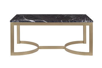 фото Журнальный столик прямоугольный Aron Marble-Bz в интерьере в Санкт-Петербурге
