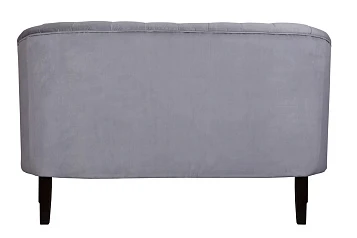 Прямой двухместный диван Harry серый в интерьере в Санкт-Петербурге