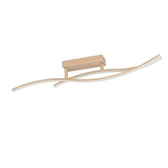 красивые 901211 Cветодиодный потолочный светильник GRISOLIA 12W(LED), сталь, пластик, коричн/пластик, белый, 4000K, 1500lm в интернет-магазине в Санкт-Петербурге