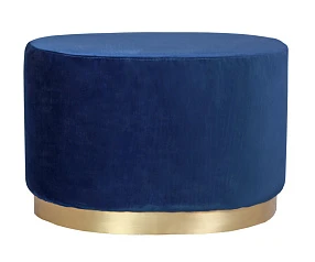 красивые Дизайнерский пуф Topper Oval Blue в Санкт-Петербурге