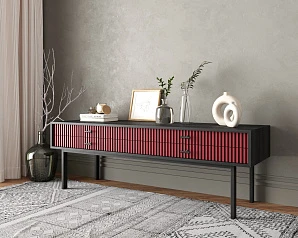красивые Консоль с двумя ящиками "Emerson" арт EM23/red/L в Санкт-Петербурге
