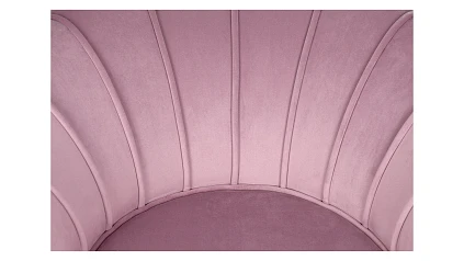 Кресло с пуфом ракушка Pearl Pink в Санкт-Петербурге