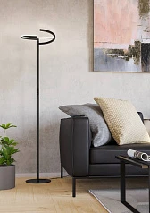 фото 901972 Светодиодный торшер CASTELPOTO, 2X8,8W(LED), 3000K, 2000lm, сталь, черный, белый в Санкт-Петербурге