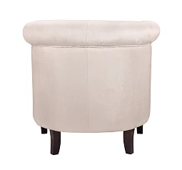 купить стильное Низкое кресло Swaun Beige Velvet в интернет-магазине в Санкт-Петербурге