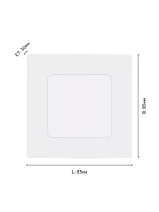 64595 Светодиодный встраиваемый светильник FUEVA 1 PRO, 2,7W(LED) в интерьере в Санкт-Петербурге