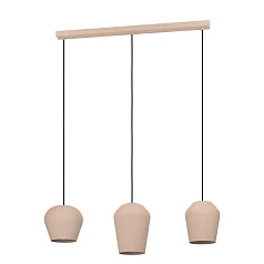 стильные 900143 Подвесной потолочный светильник CAMBAITO, 3x40W, E27, L895, B195, H1100, сталь, песочный в Санкт-Петербурге