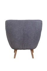 Низкое кресло Fuller Grey Boucle в интерьере в Санкт-Петербурге