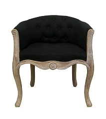 купить стильное Низкое кресло ретро Kandy Black в интернет-магазине в Санкт-Петербурге