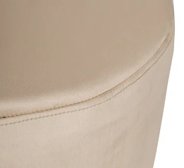 Дизайнерский пуф Drum Beige в интерьере в Санкт-Петербурге
