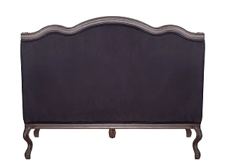 Двухместный дизайнерский диван Brody Double Black в интернет-магазине в Санкт-Петербурге